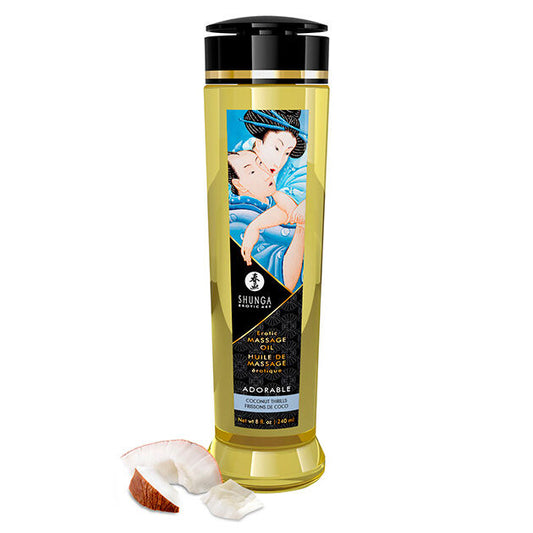 SHUNGA - ÓLEO DE MASSAGEM ERÓTICO ADORÁVEL 240 ML