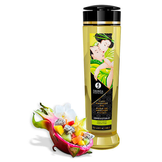 SHUNGA - ÓLEO DE MASSAGEM ERÓTICO IRRESISTÍVEL 240ML