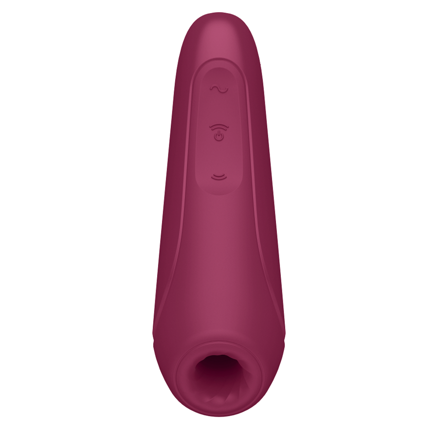 SATISFYER - CURVY 1 + ROSA VERMELHO