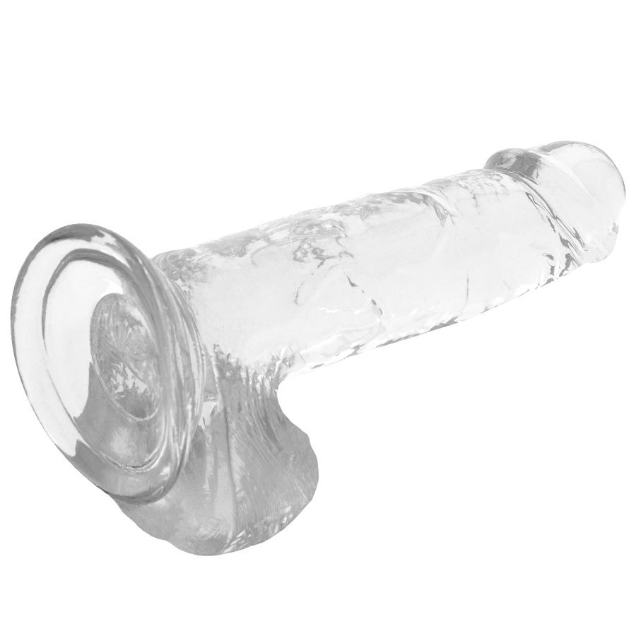 RAIO X - DILDO REALISTA TRANSPARENTE CLARO 20 CM -OU- 4,5 CM