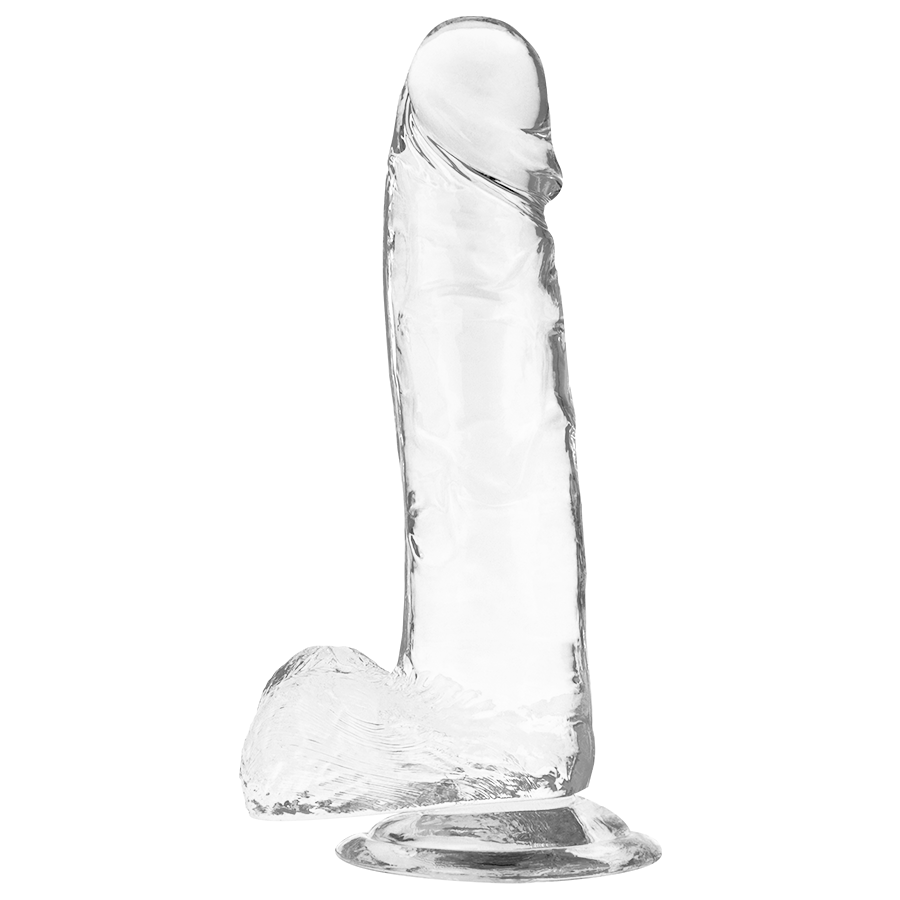 RAIO X - DILDO REALISTA TRANSPARENTE CLARO 20 CM -OU- 4,5 CM