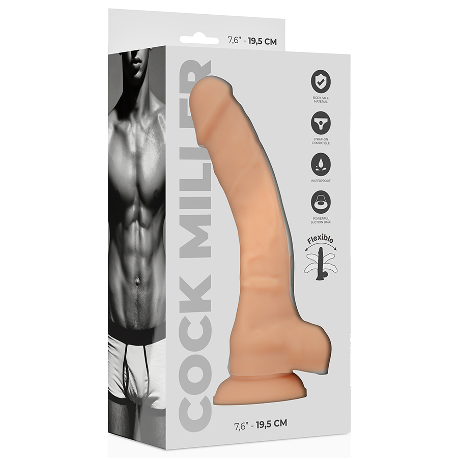 COCK MILLER - ARTICULABLE DENSITY SILICONE COCKSIL 19.5 CM