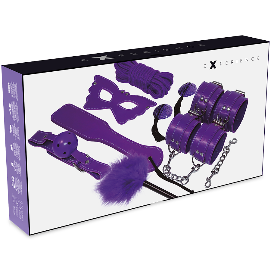 EXPERIENCE - BDSM FETISH KIT PURPLE SERIES