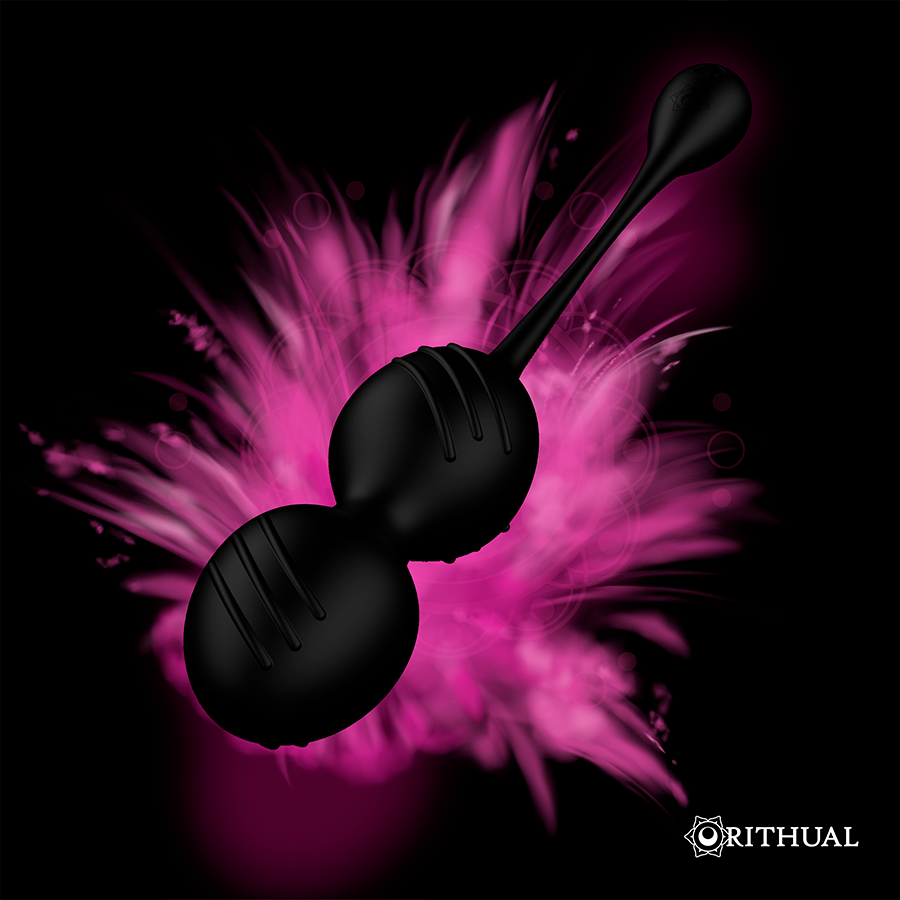 RITHUAL - NISHA ORCHID VIBRATING RECHARGEABLE KEGEL BALLS