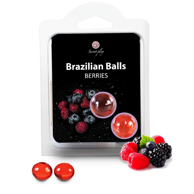 SECRETPLAY - BRAZILIAN BALLS FOREST FRUITS SET 2 BALLS