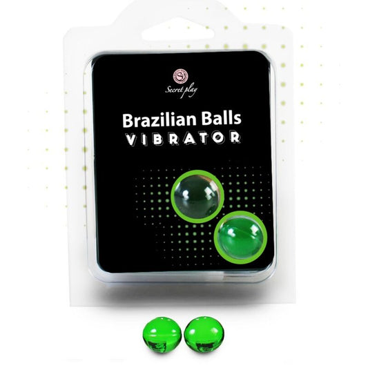 SECRETPLAY - SET 2 BOLAS BRASILEIRAS VIBRADORAS