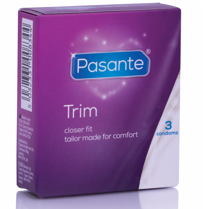 PASANTE - TRIM MS PRESERVATIVOS FINO 3 UNIDADES