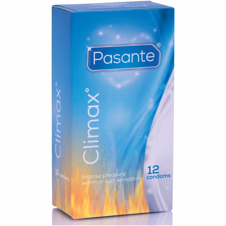 PASANTE - CLIMAX 6 EFEITO CALOR + 6 EFEITO FRIO / 12 UNIDADES