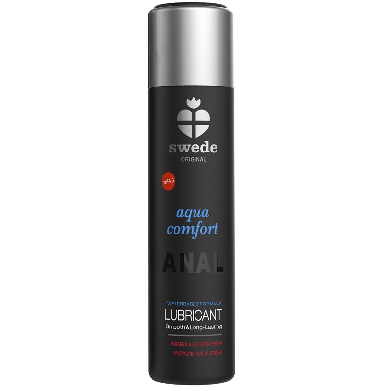 SWEDE - LUBRIFICANTE ANAL À BASE DE ÁGUA AQUA COMFORT 60 ML