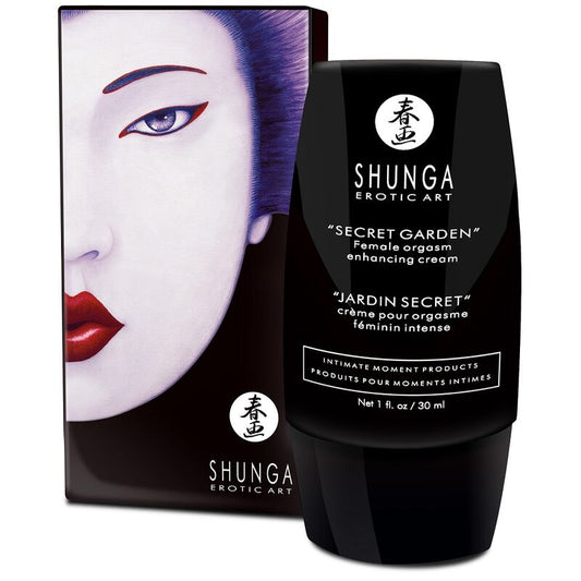 SHUNGA - CREME DE ORGASMO FEMININO INTENSO SECRET GARDEN