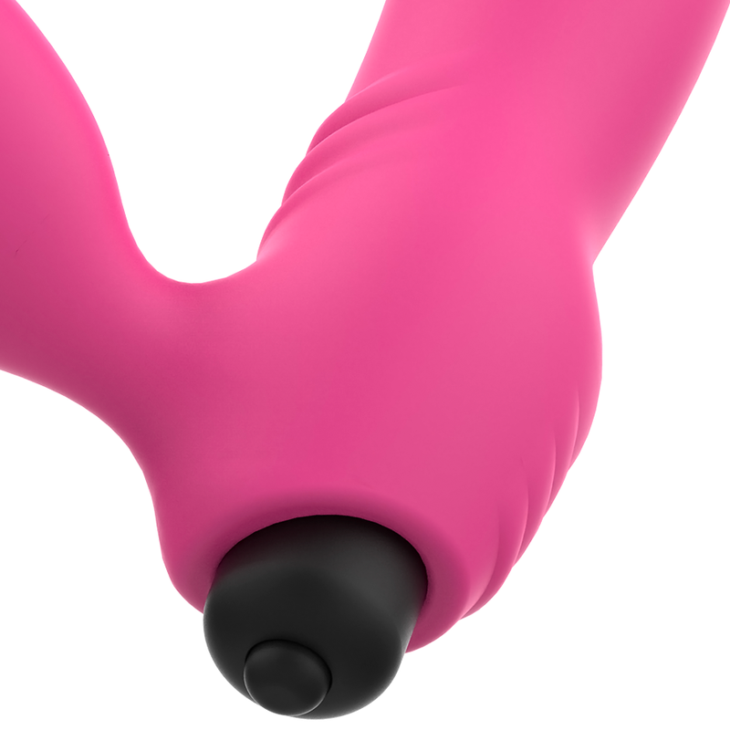 OHMAMA - BIX VIBRADOR DUPLA ESTIMULAÇÃO EDIÇÃO DE NATAL ROSA