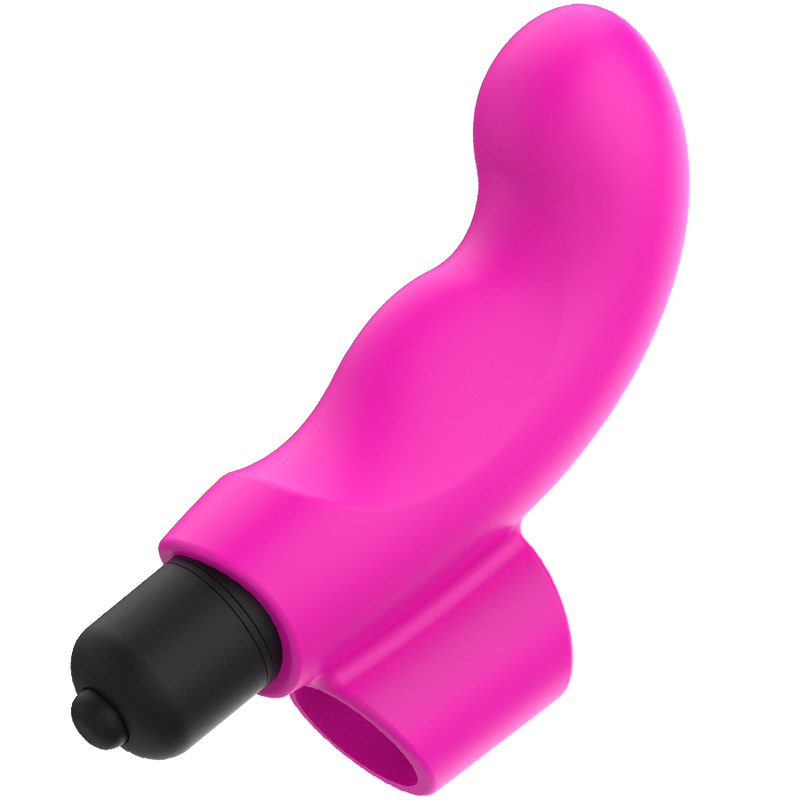 OHMAMA - VIBRADOR DEDAL ROSA NEON EDIÇÃO DE NATAL