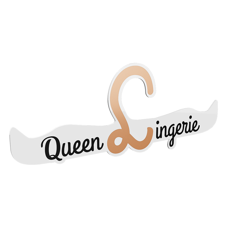 QUEEN LINGERIE - CABIDE LINGERIE 27,5 CM 1 UNIDADE