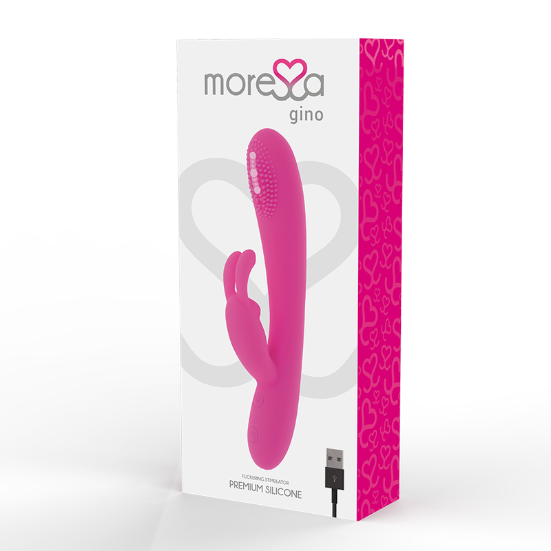 MORESSA - GINO TICKLING VAGINAL PREMIUM SILICONE RECHARGEABLE