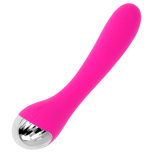 OHMAMA - VIBRADOR FLEXÍVEL ESTIMULAÇÃO DO PONTO G 19 CM