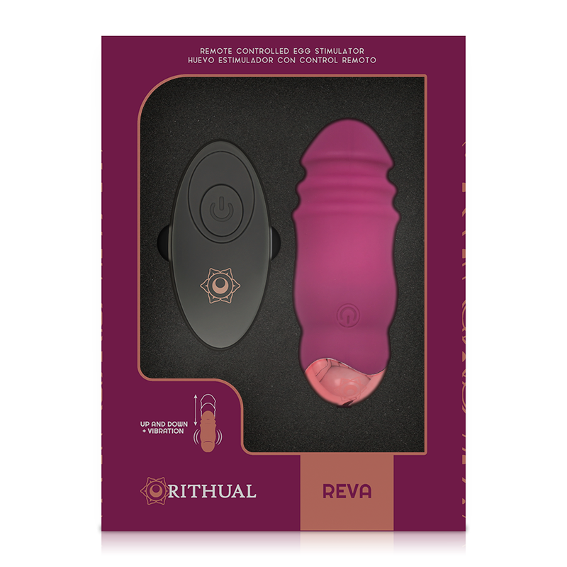 RITHUAL - REVA EGG REMOTE CONTROL UP&amp;DOWN SYSTEM + VIBRATION