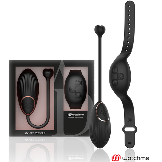 ANNE'S DESIRE - TECNOLOGIA WATCHME CONTROLE REMOTO EGG BLACK