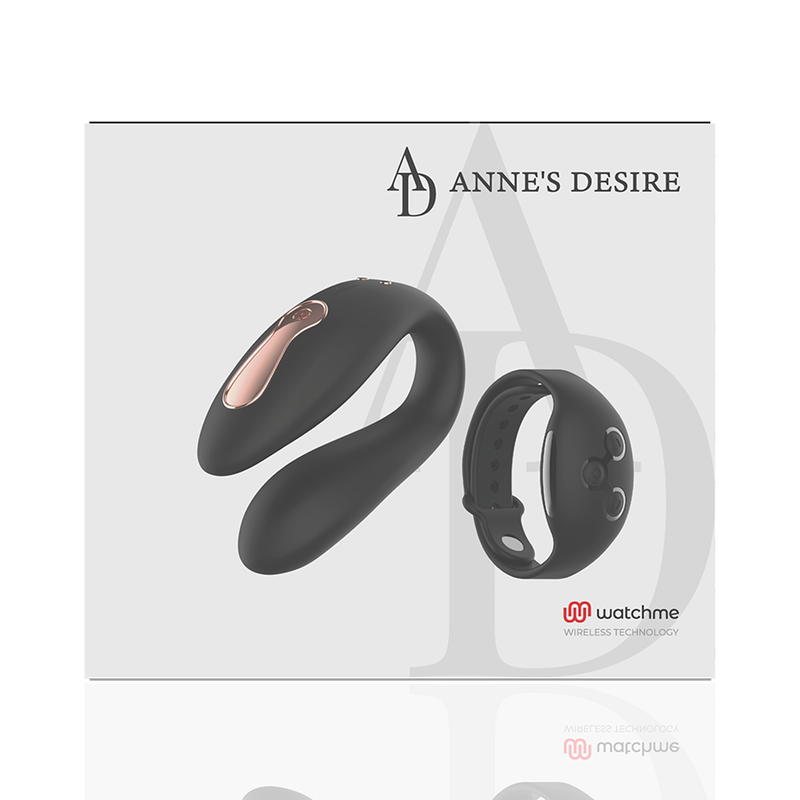 ANNE'S DESIRE - TECNOLOGIA DE DUPLO PRAZER WATCHME BLACK