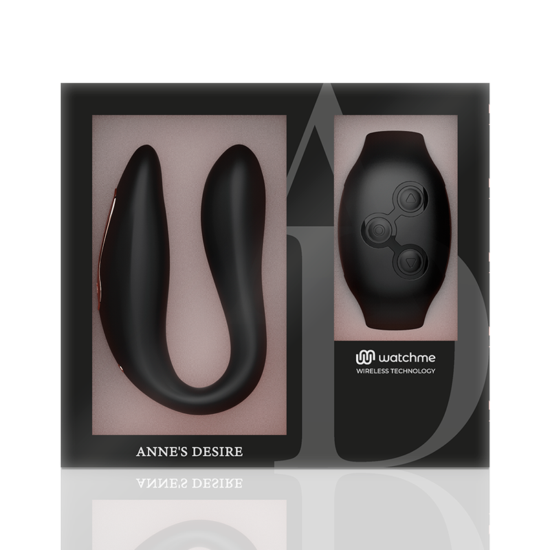 ANNE'S DESIRE - TECNOLOGIA DE DUPLO PRAZER WATCHME BLACK