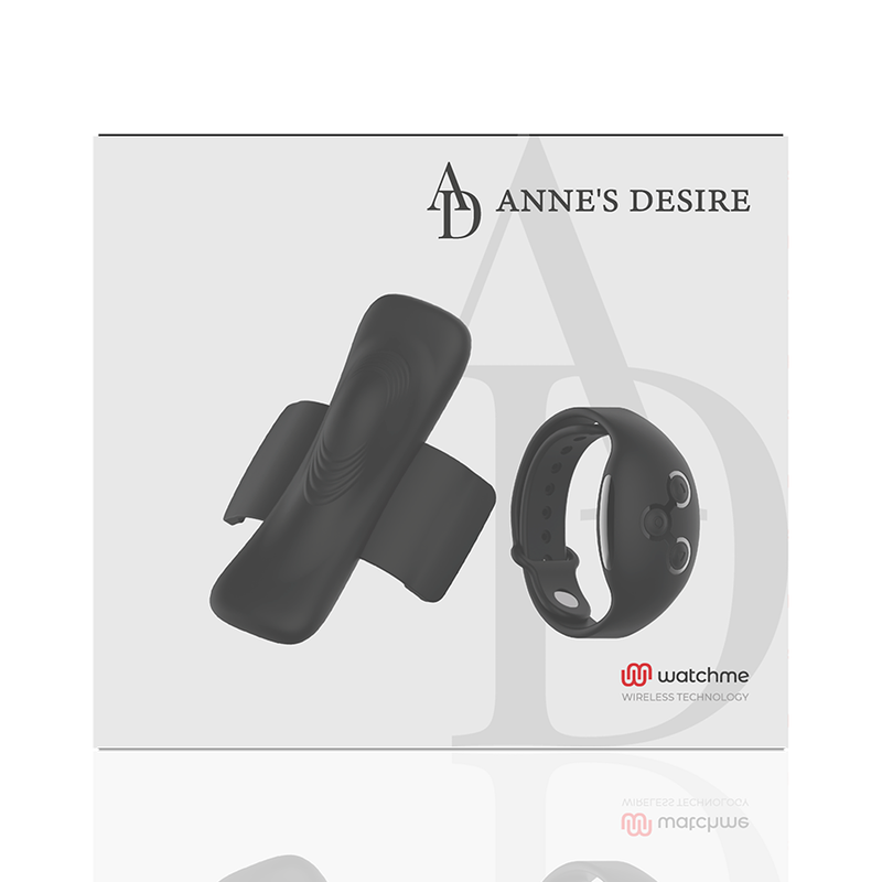 ANNE'S DESIRE - PLEASURE PANTY WATCHME TECHNOLOGY BLACK