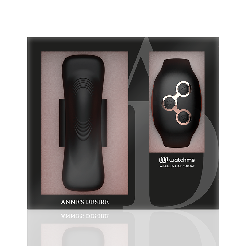 ANNE'S DESIRE - CALCINHA PLEASURE WATCHME TECHNOLOGY PRETO/DOURADO