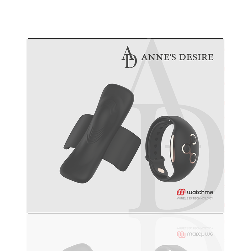 ANNE'S DESIRE - CALCINHA PLEASURE WATCHME TECHNOLOGY PRETO/DOURADO