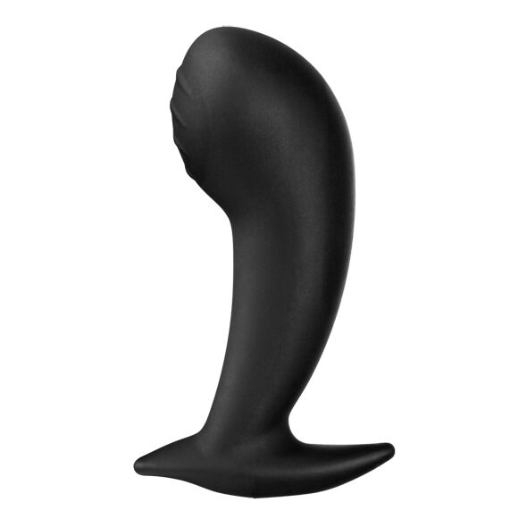 ELECTRASTIM - ESTIMULADOR ANAL/VAGINAL NONA SILICONE PRETO PONTO G