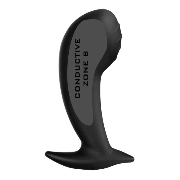 ELECTRASTIM - ANAL / VAGINAL STIMULATOR NONA SILICONE BLACK G-SPOT