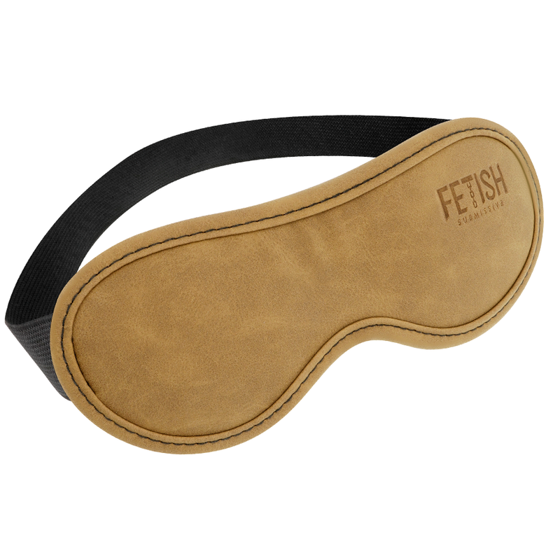 FETISH SUBMISSIVE ORIGIN - VEGAN LEATHER MASK WITH NEOPRENE LINING