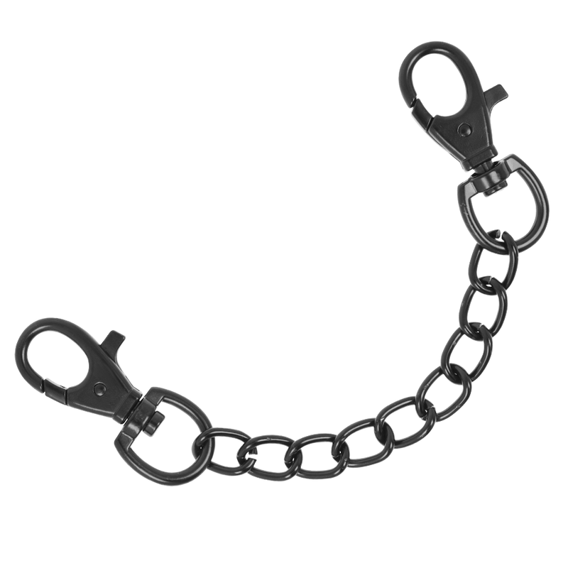 FETISH SUBMISSIVE ORIGIN - VEGAN LEATHER HANDCUFFS WITH NEOPRENE LINING