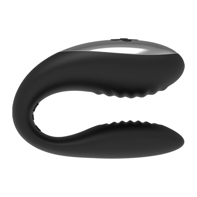 BRILLY GLAM - WE LOVE VIBRATOR FOR COUPLES REMOTE CONTROL BLACK