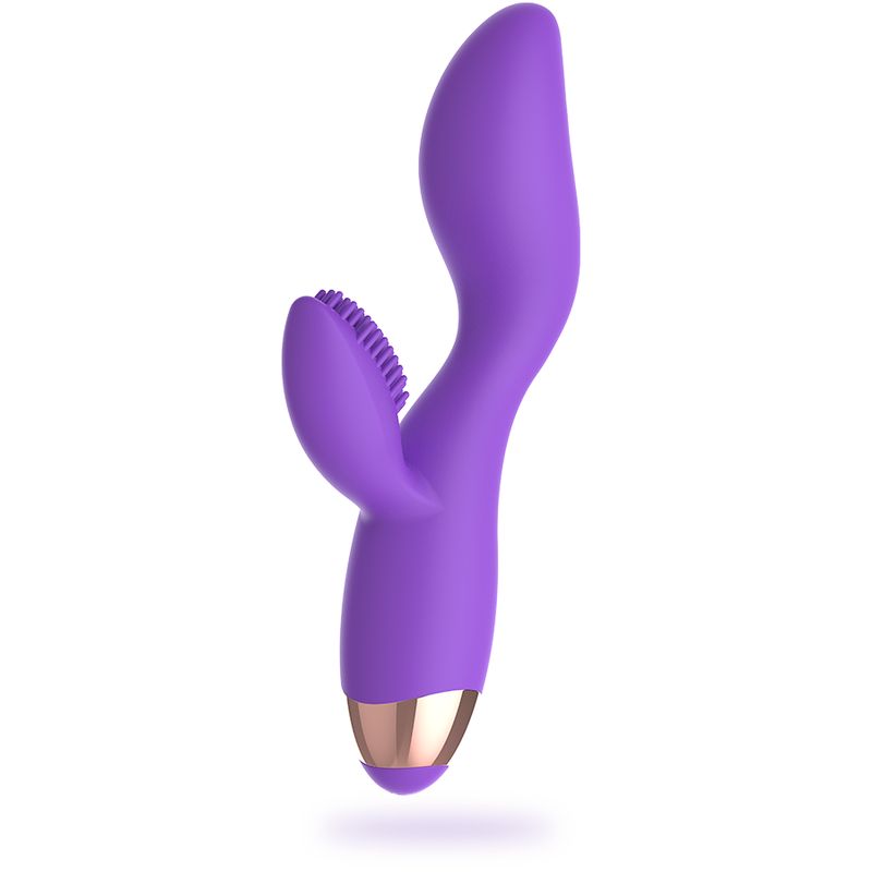 WOMANVIBE - VIBRADOR DE SILICONE RECARREGÁVEL PARA MULHERES