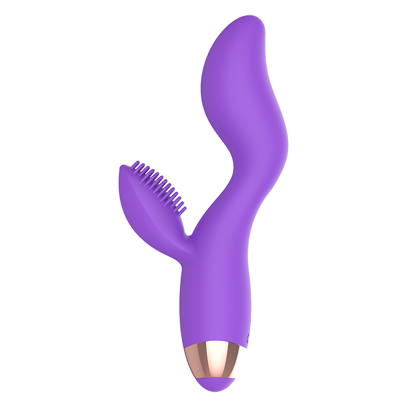 WOMANVIBE - VIBRADOR DE SILICONE RECARREGÁVEL PARA MULHERES