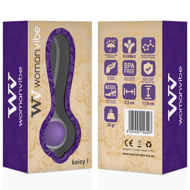 WOMANVIBE - KEISY I BOLA DE GEISHA DE SILICONE