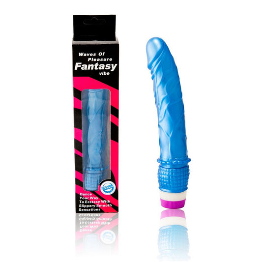 DANCE - WAVES OF PLEASURE VIBRADOR 23 CM AZUL