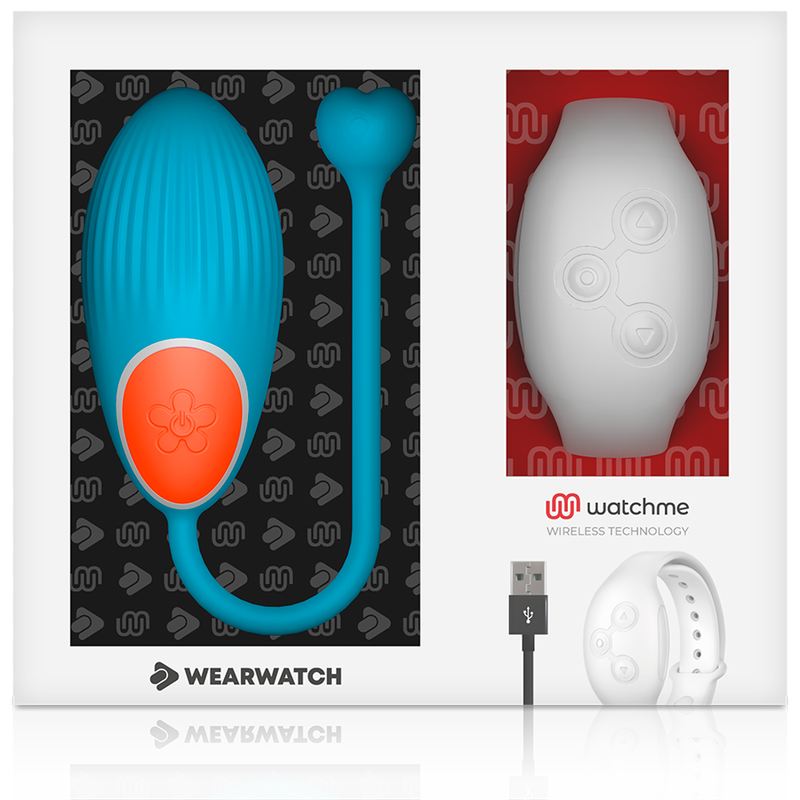 WEARWATCH - TECNOLOGIA DE CONTROLE REMOTO EGG WATCHME AZUL / NIVEO