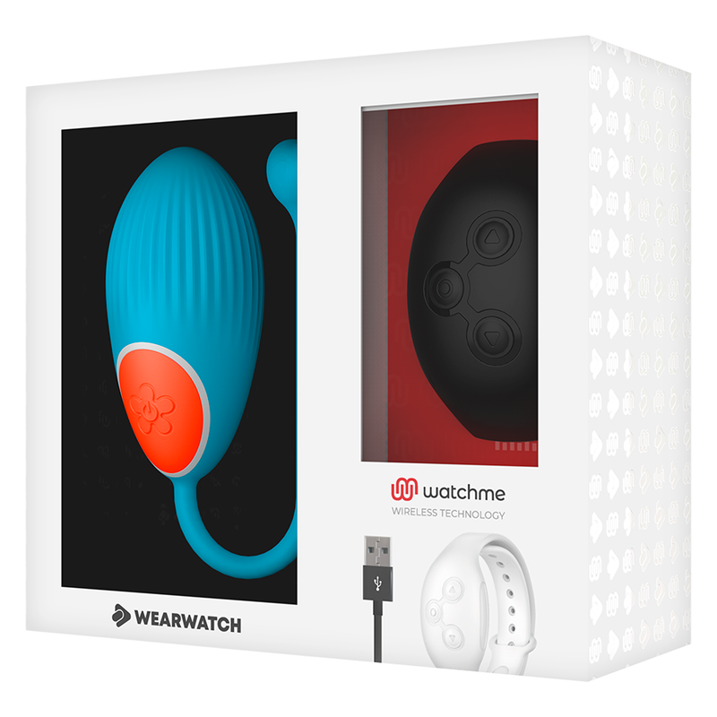 WEARWATCH - TECNOLOGIA DE CONTROLE REMOTO EGG WATCHME AZUL / JET