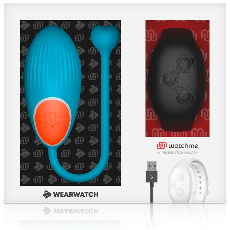 WEARWATCH - TECNOLOGIA DE CONTROLE REMOTO EGG WATCHME AZUL / JET