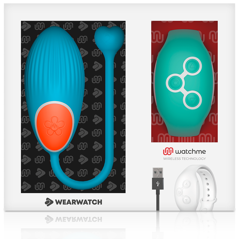 WEARWATCH - TECNOLOGIA DE CONTROLE REMOTO EGG WATCHME AZUL / ÁGUA-MARINHA