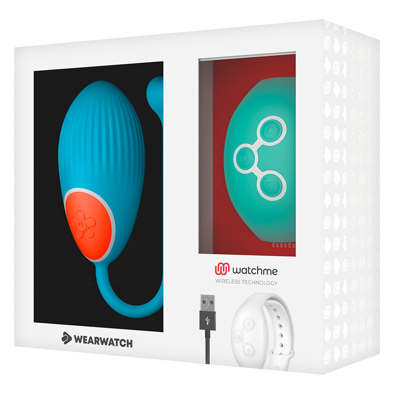 WEARWATCH - TECNOLOGIA DE CONTROLE REMOTO EGG WATCHME AZUL / ÁGUA-MARINHA