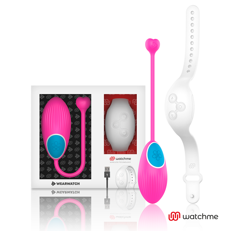 WEARWATCH - TECNOLOGIA DE CONTROLE REMOTO EGG WATCHME FUCHSIA / NIVEO