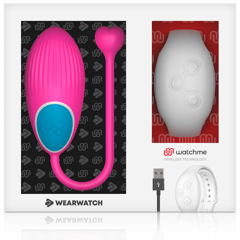 WEARWATCH - TECNOLOGIA DE CONTROLE REMOTO EGG WATCHME FUCHSIA / NIVEO