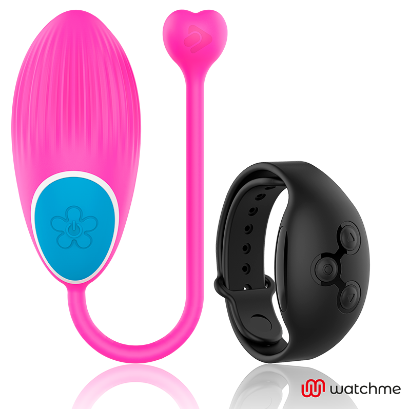 WEARWATCH - TECNOLOGIA DE CONTROLE REMOTO EGG WATCHME FÚCSIA / PRETO-AZUIS