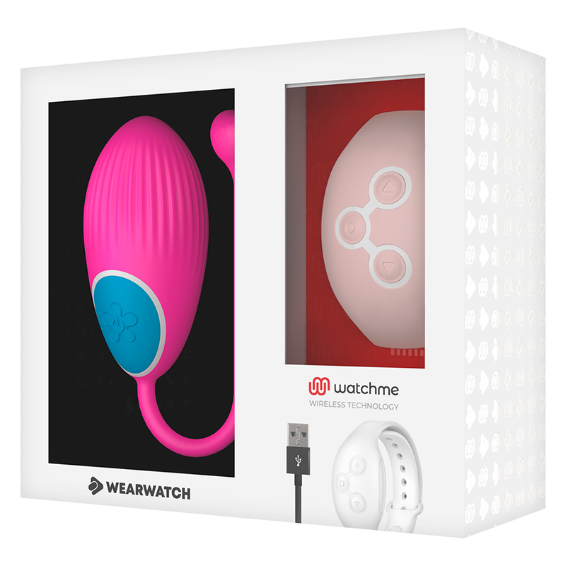 WEARWATCH - TECNOLOGIA DE CONTROLE REMOTO EGG WATCHME FÚCSIA / ROSA