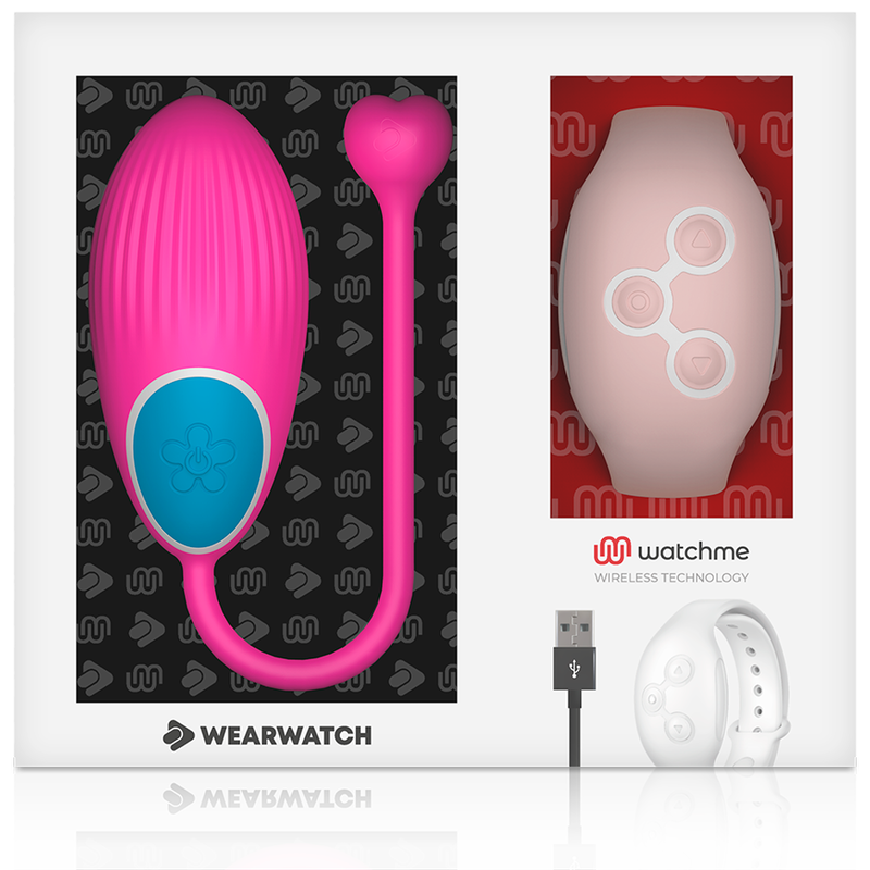 WEARWATCH - TECNOLOGIA DE CONTROLE REMOTO EGG WATCHME FÚCSIA / ROSA