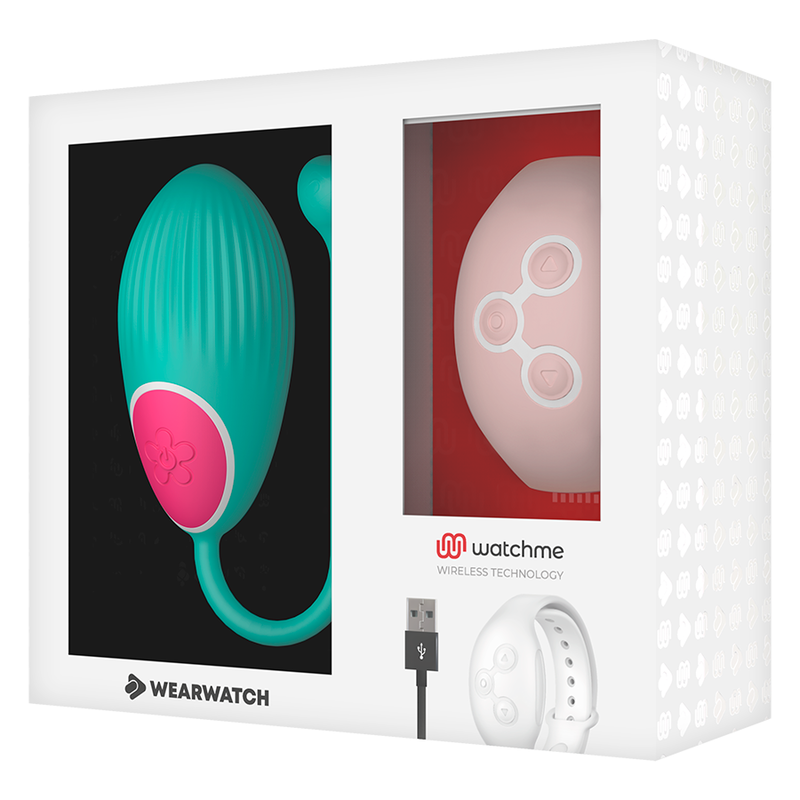 WEARWATCH - TECNOLOGIA DE CONTROLE REMOTO EGG WATCHME AQUAMARINE / ROSA