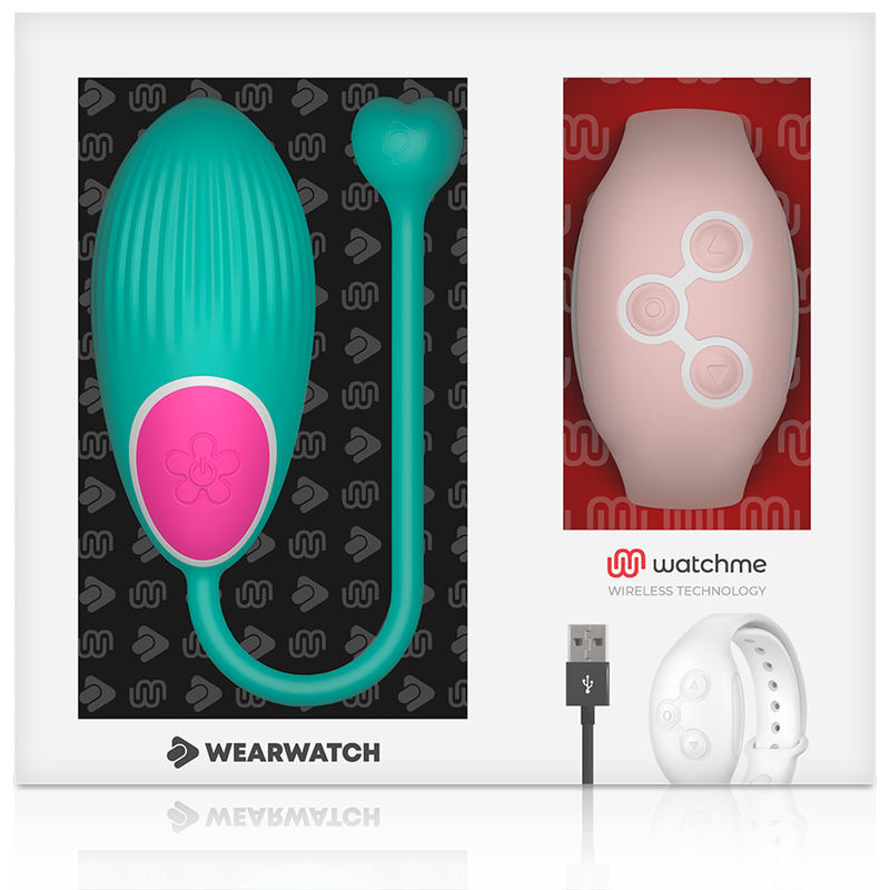 WEARWATCH - TECNOLOGIA DE CONTROLE REMOTO EGG WATCHME AQUAMARINE / ROSA