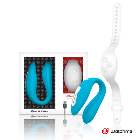 WEARWATCH - TECNOLOGIA DE VIBRADOR DUPLO WATCHME INDIGO/SNOWY