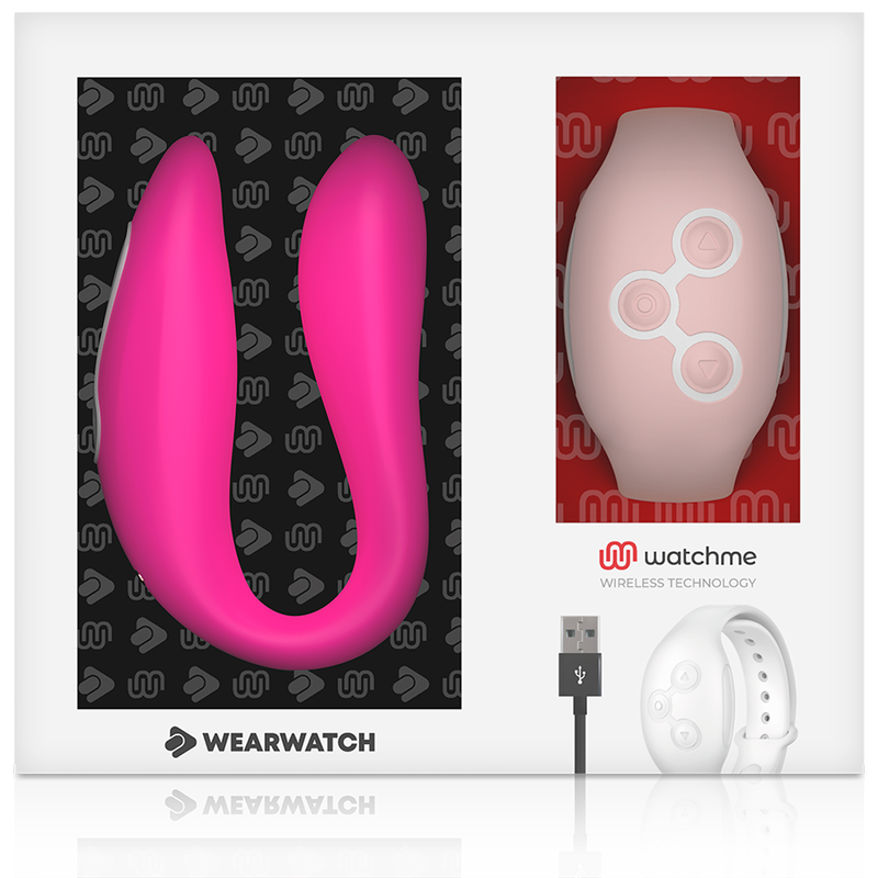 WEARWATCH - VIBRADOR DUAL TECHNOLOGY WATCHME FÚCSIA / ROSA