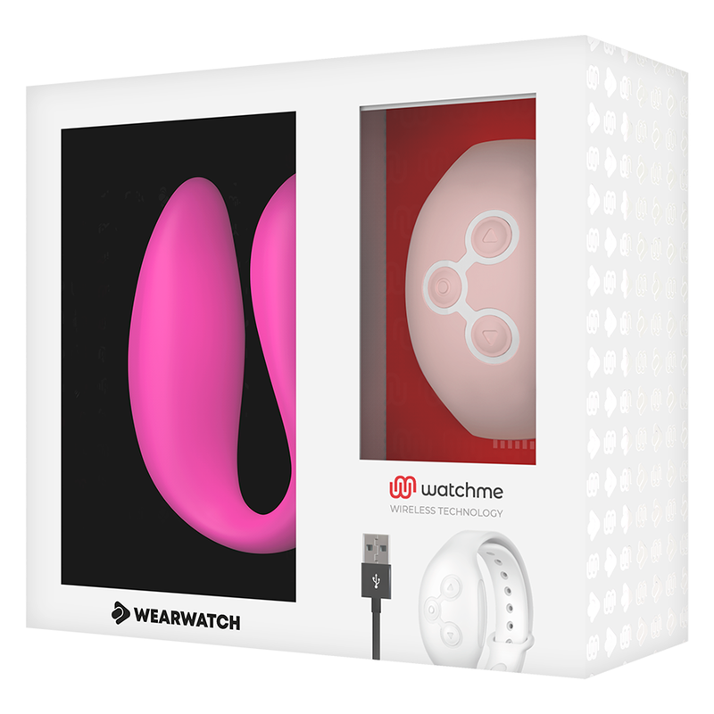 WEARWATCH - VIBRADOR DUAL TECHNOLOGY WATCHME FÚCSIA / ROSA